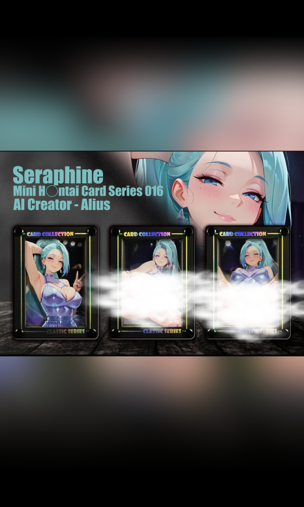 【R18-海外代購】黑白畫映 B&W Mini AI Creator系列桌面裝飾卡磚第十六彈 薩勒芬妮 