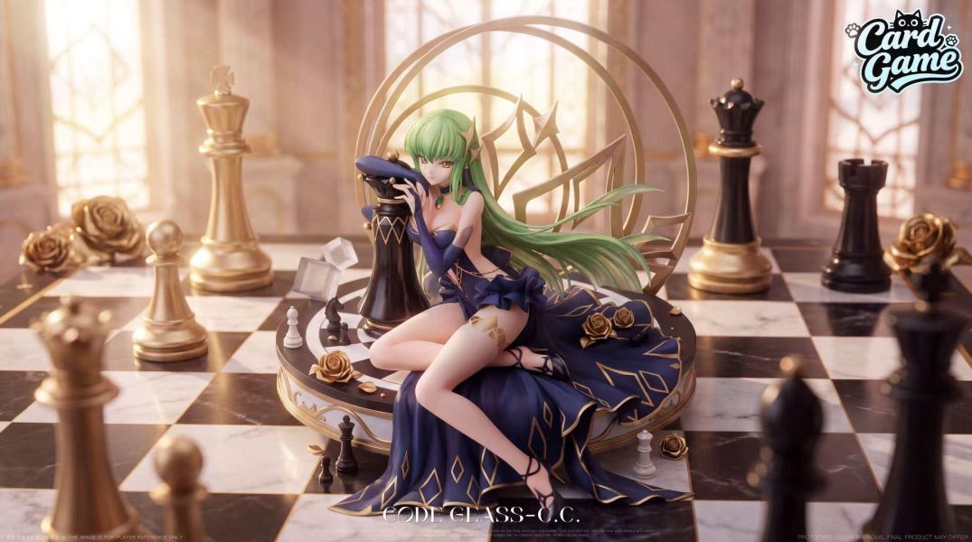 【預定】Cardgame C.C.女王－西洋棋皇后Ver. Code Geass 反叛的魯路修 