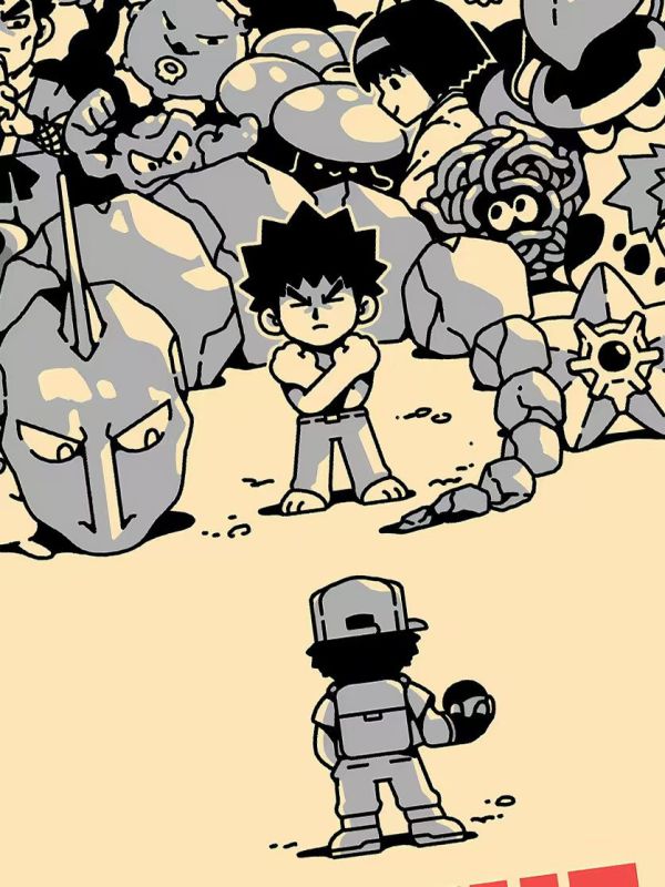 【海外代購】星空《道館挑戰》寶可夢寶可夢小智皮卡丘裝飾畫 