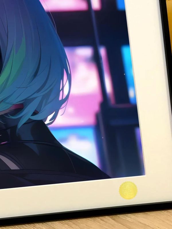 【海外代購】星空 《回眸露西》Lucy賽博朋克邊緣行者裝飾畫 