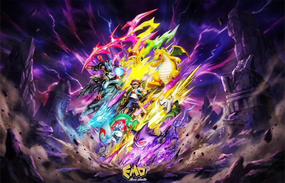 【預定】Emo 畢業雕像八大師系列 004小智 