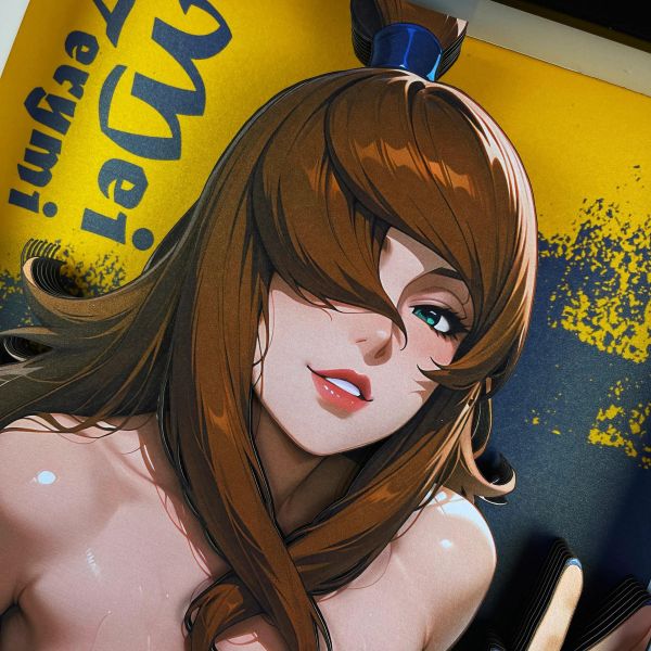 【海外代購】黑白畫映 B&W Studio Terumi Mei 照美冥 立體裝飾畫 