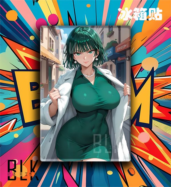 【海外代購】巴洛克 《地獄吹雪》一拳超人Fubuki一擊男ONE PUNCH-MAN動畫裝飾畫