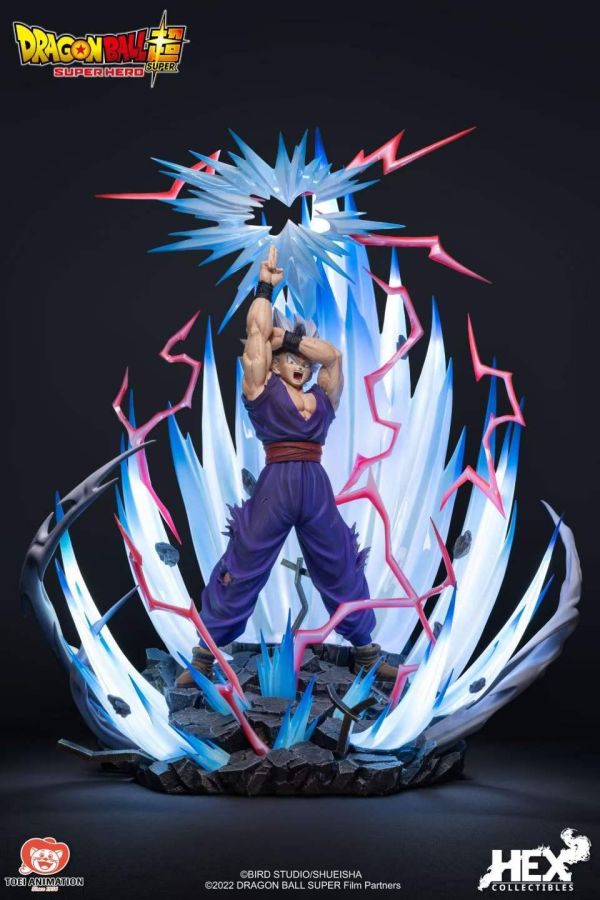 【預定】HEX 《七龍珠超：超級人造人》正版授權 孫悟飯 野獸型態 1/4 雕像 DBS007 