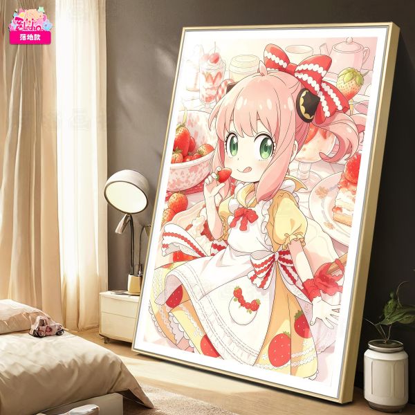 【海外代購】阿喵畫社 甜心寶貝 阿尼亞·福傑 間諜過家家新品12K主題氛圍週邊 牆面掛毯 地墊 冰箱貼 