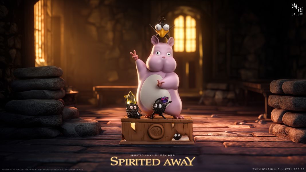 【預定】物語 宮崎駿小物系列04 跳舞坊寶寶 