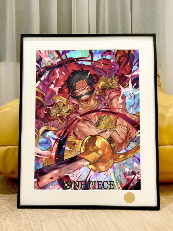 【海外代購】星空 《羅傑》神之谷路飛娜美羅賓海賊王索隆女帝onepiece動漫裝飾畫 