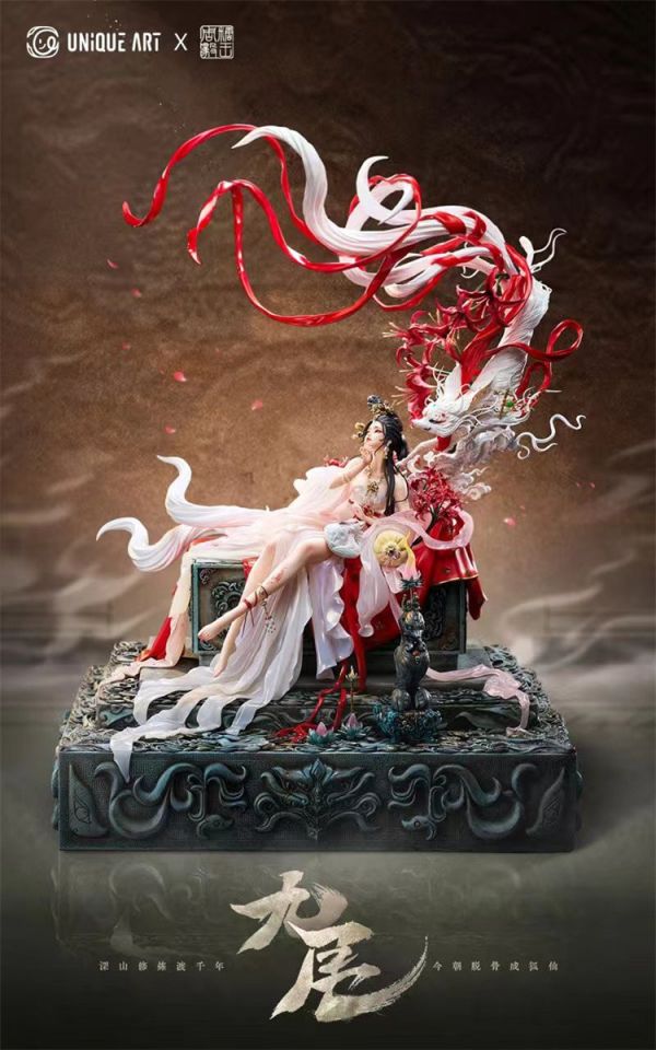 【預定】UNiQUE ART 糖王周毅 藝術家系列收藏級雕像《九尾》 