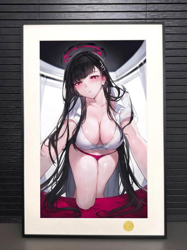 【海外代購】H2 《調月莉音》碧藍檔案裝飾畫 