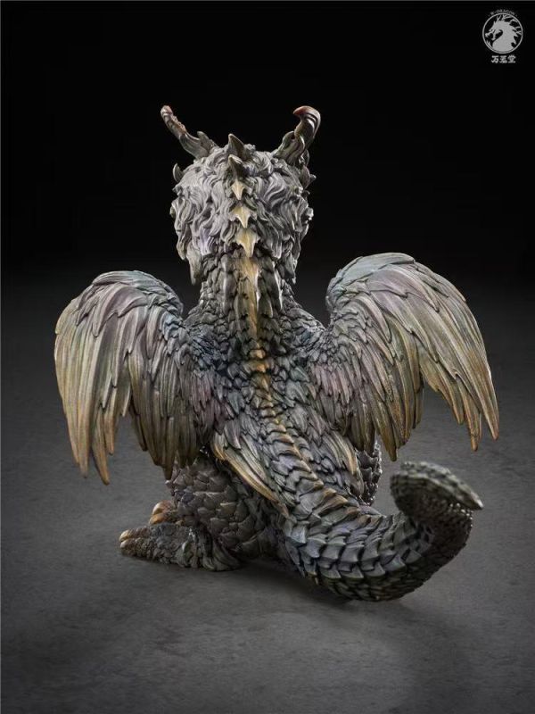【預定】萬蘢堂 應龍重生中國古籍遠古神獸原創怪獸模型 