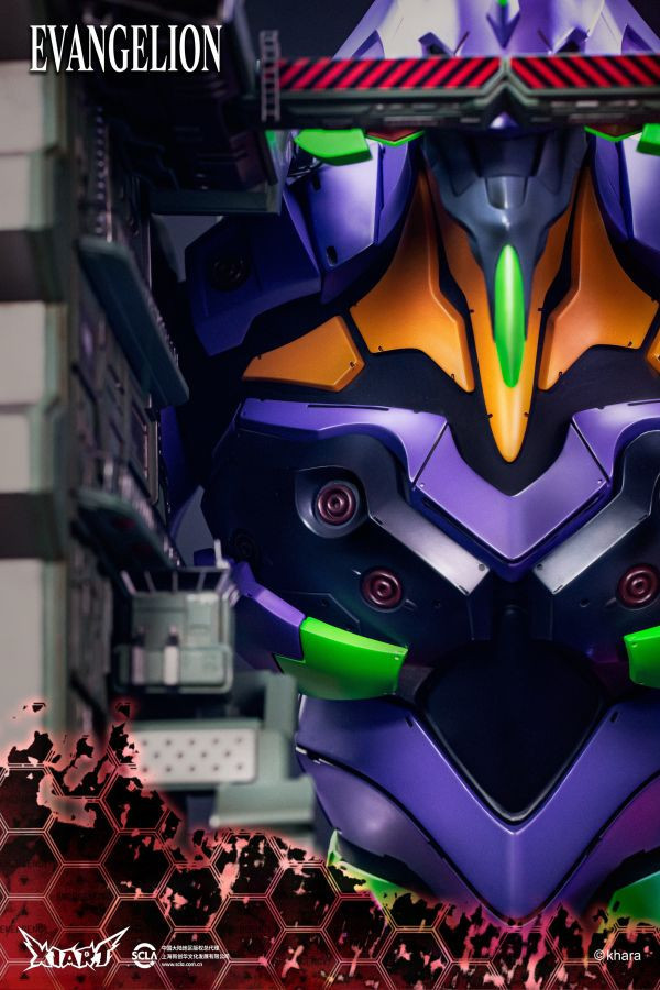 【預定】X1ART 新世紀福音戰士 EVA初號機半身像 