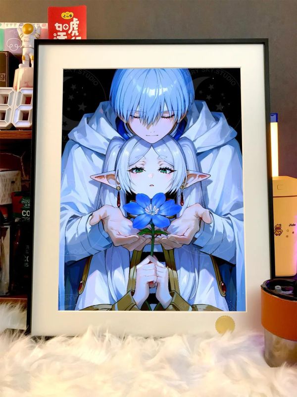 【海外代購】星空 《捧花辛美爾》葬送的芙莉蓮裝飾畫 