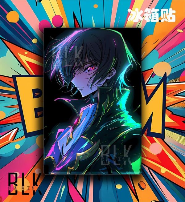 【海外代購】巴洛克 《閃光魯魯修》Code Geass 反抗的魯路修魔神魯魯修動畫裝飾 