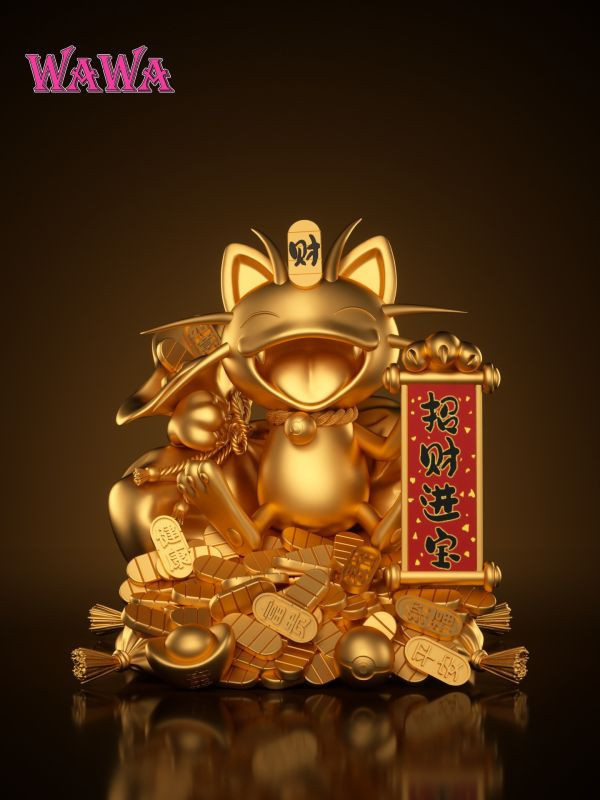 【預定】WAWA 招財進寶招財貓喵喵 招財貓2.0 