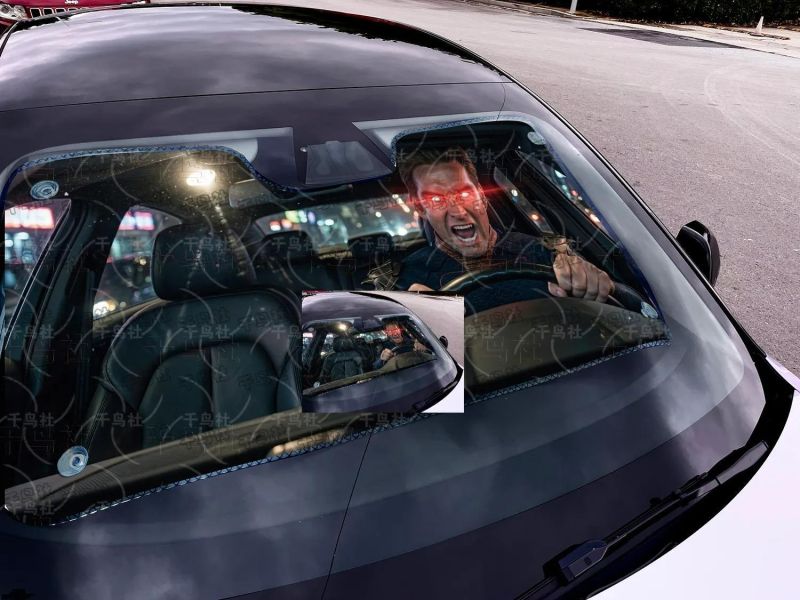 【海外代購】千鳥社 《汽車前擋遮陽-祖國人》 