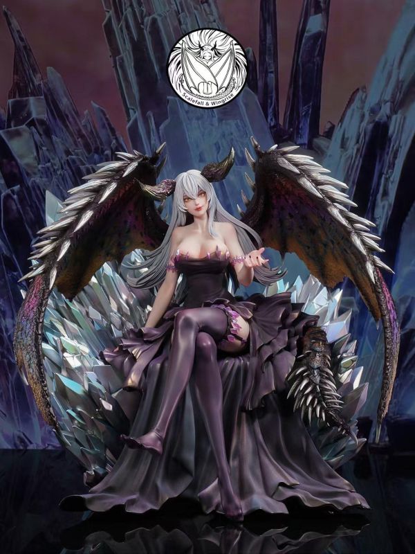 【預定】Scalefall Wingrise 幻鱗化翅膀 怪物獵人二創龍娘共鳴系列 第一彈 殲世滅盡龍龍娘 