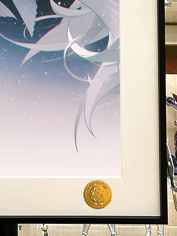 【海外代購】星空 《歌姬初音》初音未來Miku世界第一公主殿下甩蔥歌遊戲動漫裝飾畫 