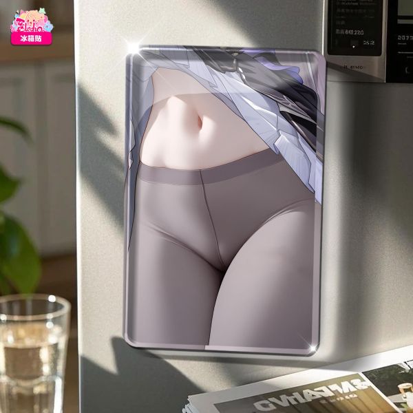 【海外代購】阿喵畫社 動漫冰箱貼第五十彈大黑塔純享版 星穹鐵道高透壓克力磁吸冰箱貼 