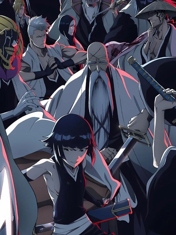 【海外代購】星空 《血戰篇十三隊》死神bleach護庭十三隊境·界裝飾畫 