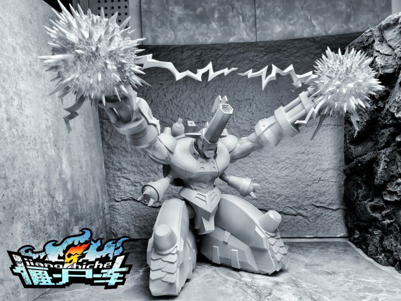 【預定】殭屍車 數碼寶貝04 無限地帶 獸型 雷之鬥士 雷光獸 