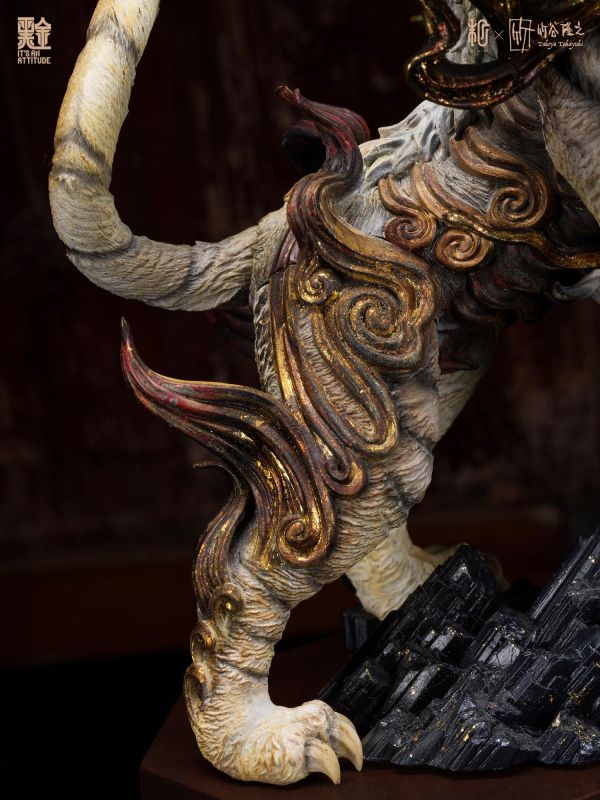 【預定】末那末匠 竹谷隆之 四神之印・白虎 黑金塗裝版 