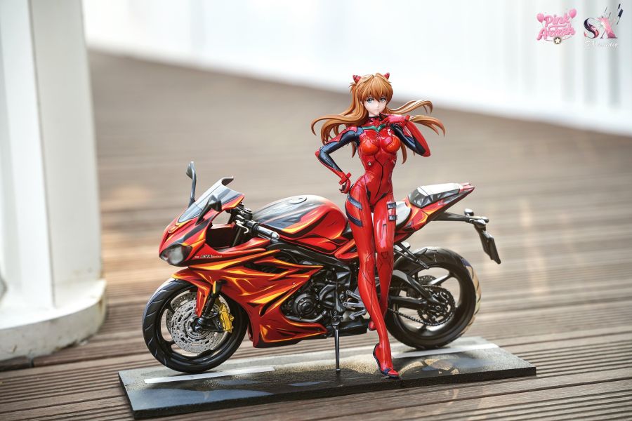 【預定】Aetheria SX 摩托車機車少女明日香（二次元著色+原橙紅色） 
