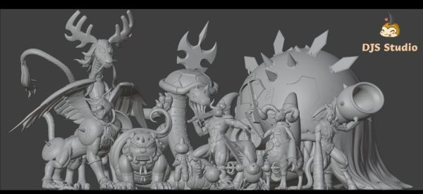 【預定】獨角獸 十二帝魔系列 蠻牛獸 