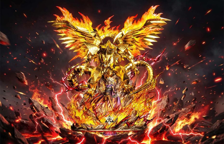 【預定】Deadman 畢業級收藏雕像系列003－太陽神的翼神龍（拉之翼神龍） 遊戲王 