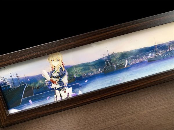 【海外代購】萌萌匠 紫羅蘭永恆花園 薇爾莉特 小夜燈 導光畫01 