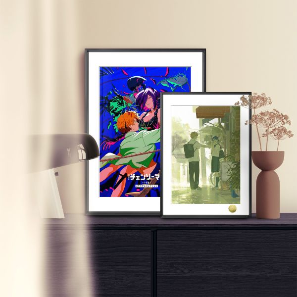 【海外代購】皇呱 《蕾塞片紀念》 鏈鋸人蕾塞篇紀念海報雨中約會週邊裝飾畫 午睡毯  地毯 