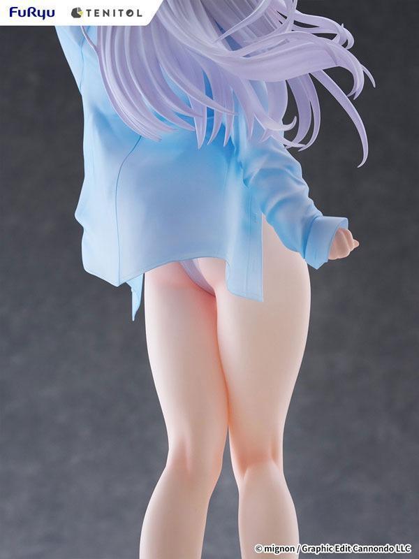 【PVC預定】FuRyu TENITOL TALL MIGNON WORKS shiro 泳裝Ver 
