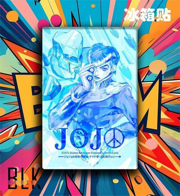 【海外代購】巴洛克 《不滅鑽石》JOJO的奇妙冒險裝飾畫冰箱貼 