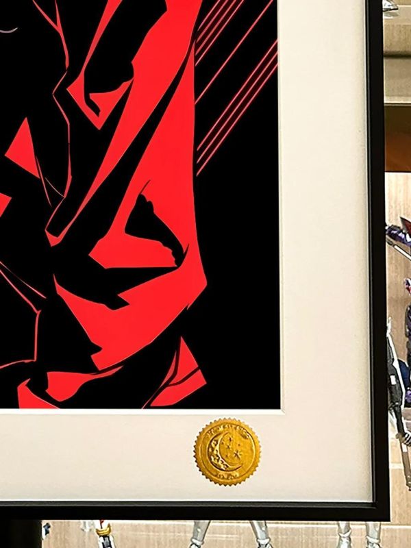 【海外代購】星空《紅遠阪凜》伊什塔爾艾蕾紅惡魔Fate命運裝飾畫 