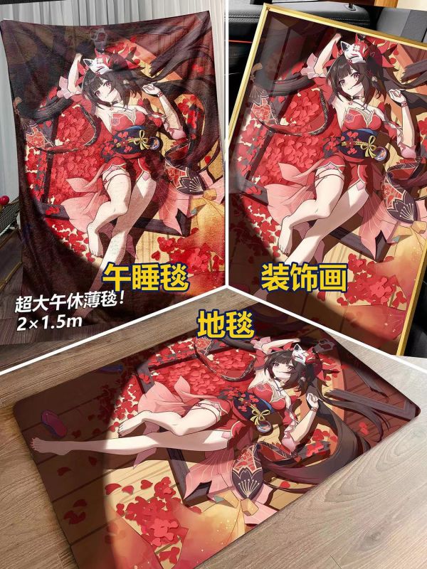 【海外代購】千鳥社《花火 第二彈》崩壞 星穹鐵道 花火午睡毯地毯裝飾畫 