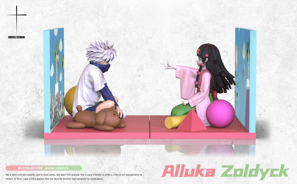【預定】Cross 十字 HUNTERxHUNTER 蹲姿亞路嘉 