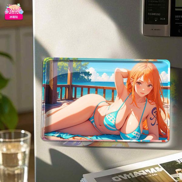 【海外代購】阿喵畫社 海景風情 羅賓與娜美 重置版8k橫版超清裝飾畫 