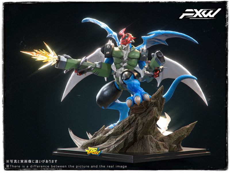 【預定】FXW 數碼寶貝 合體進化 機甲龍獸 
