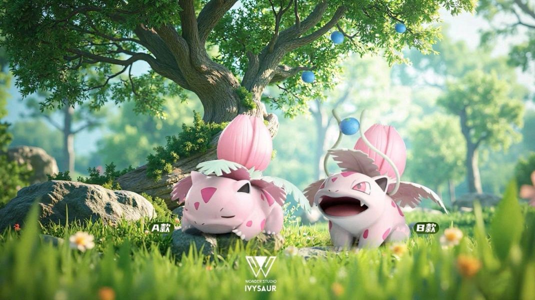 【預定】玩得 Wonder 妙蛙草&葉伊布 