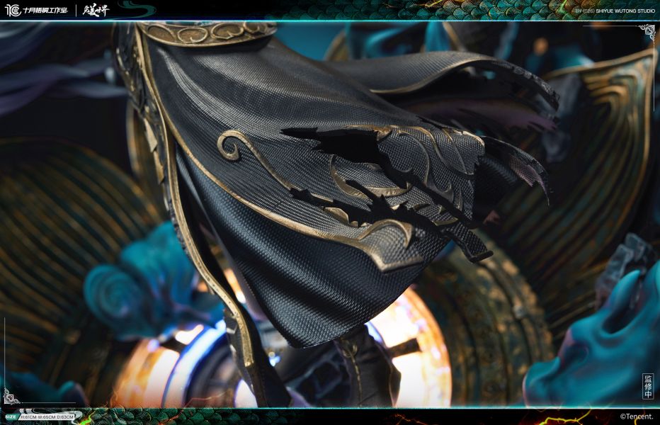 【預定】十月梧桐 騰訊影片《完美世界》動畫正版授權 雷帝石昊雕像 