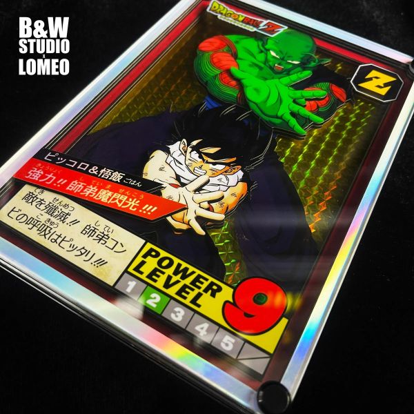 【海外代購】黑白畫映 B&W DragonBall Super Battle Card Remake比克×悟飯 