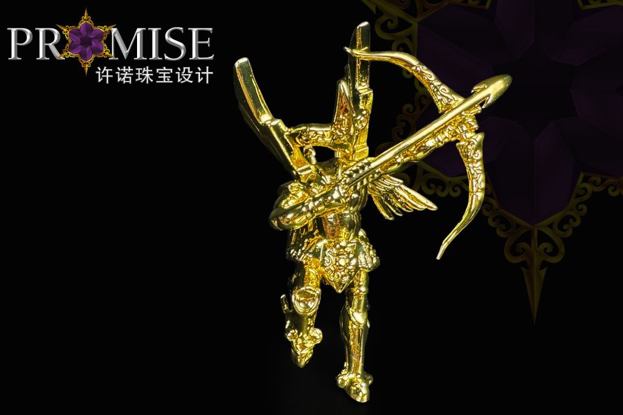【海外代購】許諾珠寶設計 Q版十二星座 射手座&摩羯座 