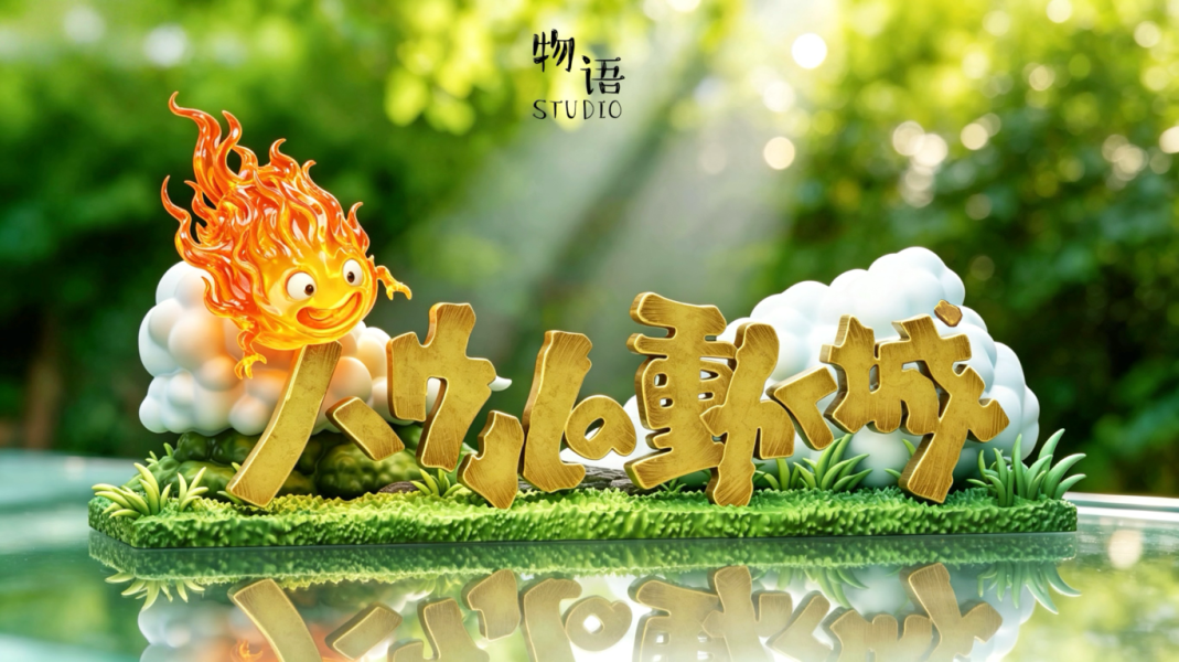 【預定】物語 哈爾移動城堡立牌 宮崎駿立牌系列01 哈爾移動城堡立牌 