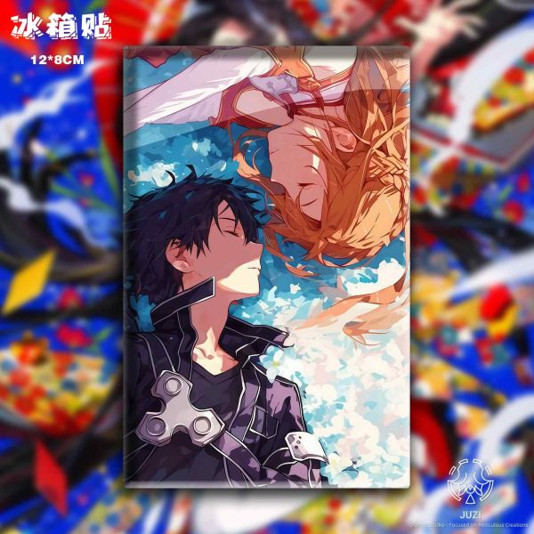 【海外代購】橘子 JUZI 刀劍神域桐人與亞絲娜 
