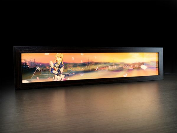 【海外代購】萌萌匠 紫羅蘭永恆花園 薇爾莉特 小夜燈 導光畫01 