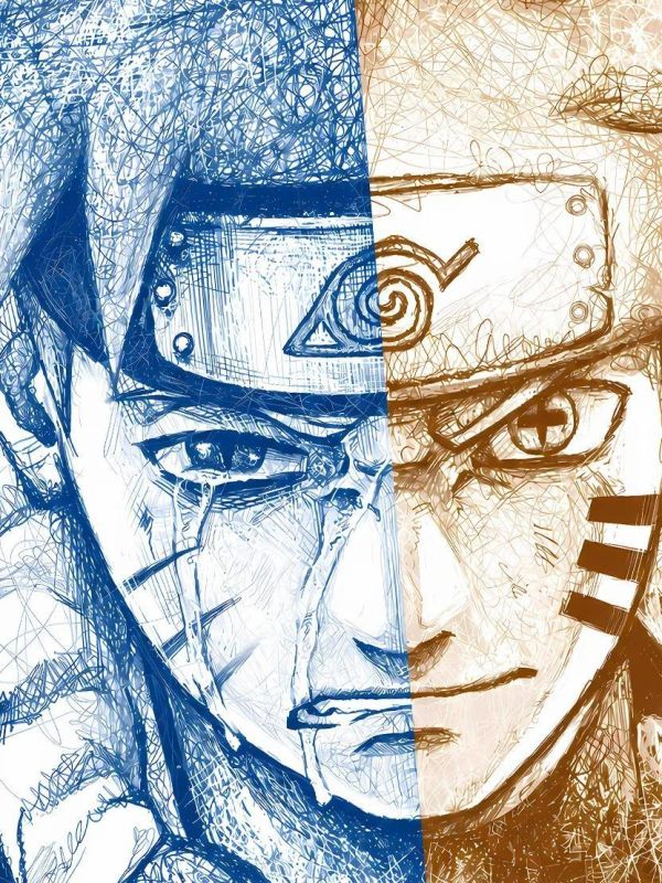 【海外代購】星空 《飛線鳴人》火影忍者NARUTO裝飾畫 