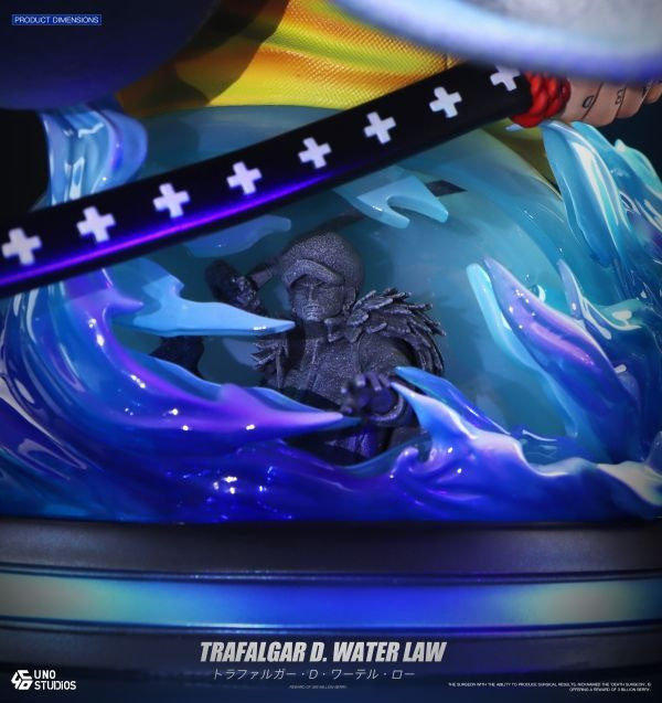 【預定】UNO 1/4 海賊王 特拉法爾加·羅 桌擺件胸像 