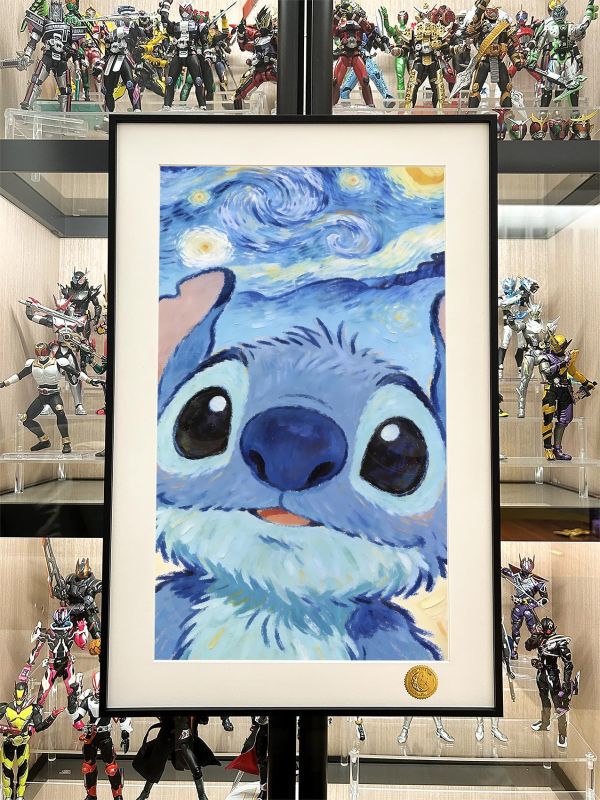 【海外代購】星空 《星空史迪仔》史迪奇星際寶貝Stitch史迪奇布吉布動漫裝飾畫 