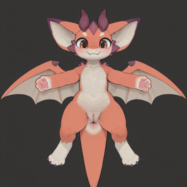 【R18-預定】靈魔 小火龍玩偶 