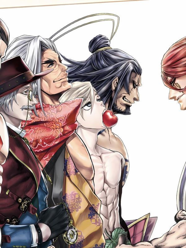 【海外代購】星空 《終末的女武神》亞當呂布嬴政終末的女武神Record of Ragnarok哈迪斯動畫裝飾畫 
