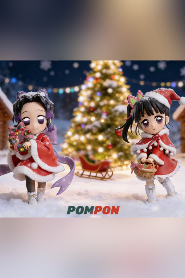 【海外代購】PomPon 蝴蝶屋聖誕組 蟲柱蝴蝶忍 香奈乎 